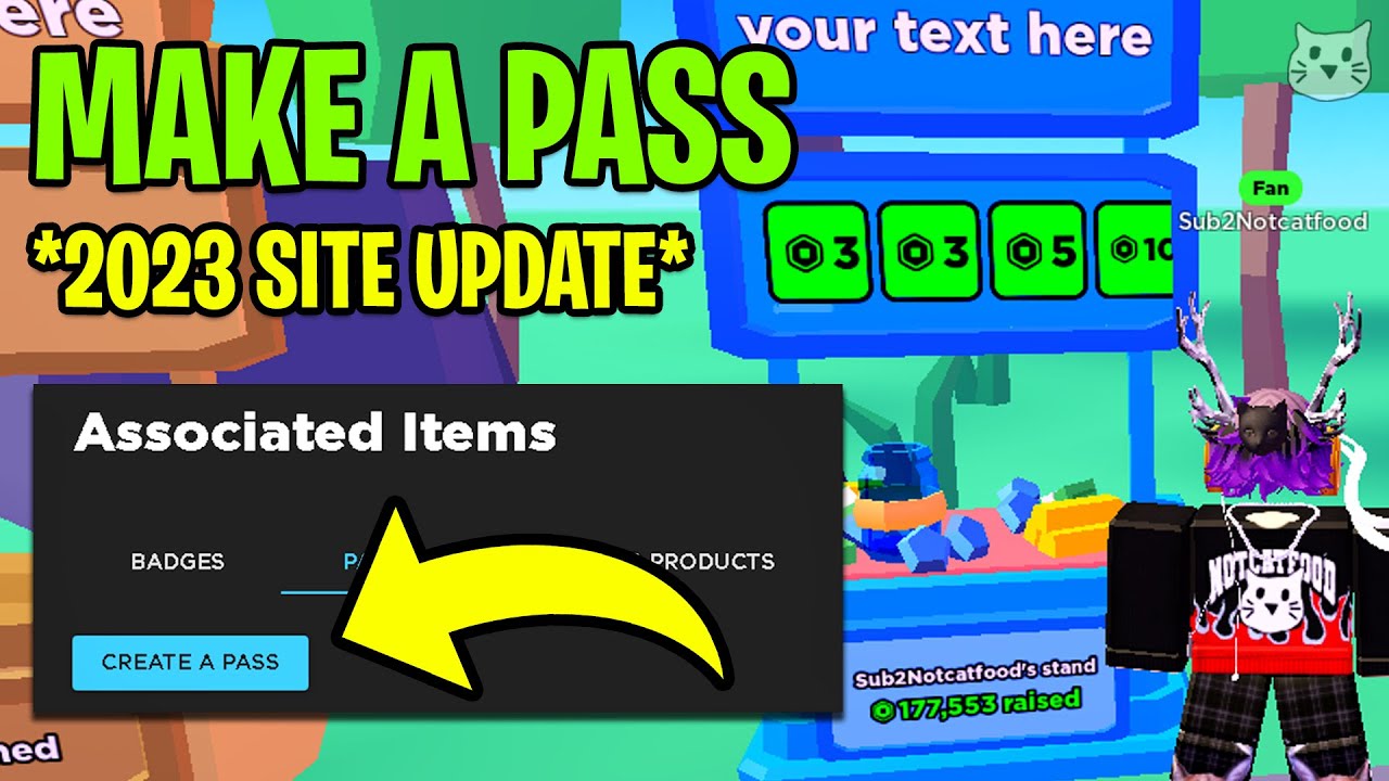 How to Make Game Passes and Sell On Roblox (PLS DONATE