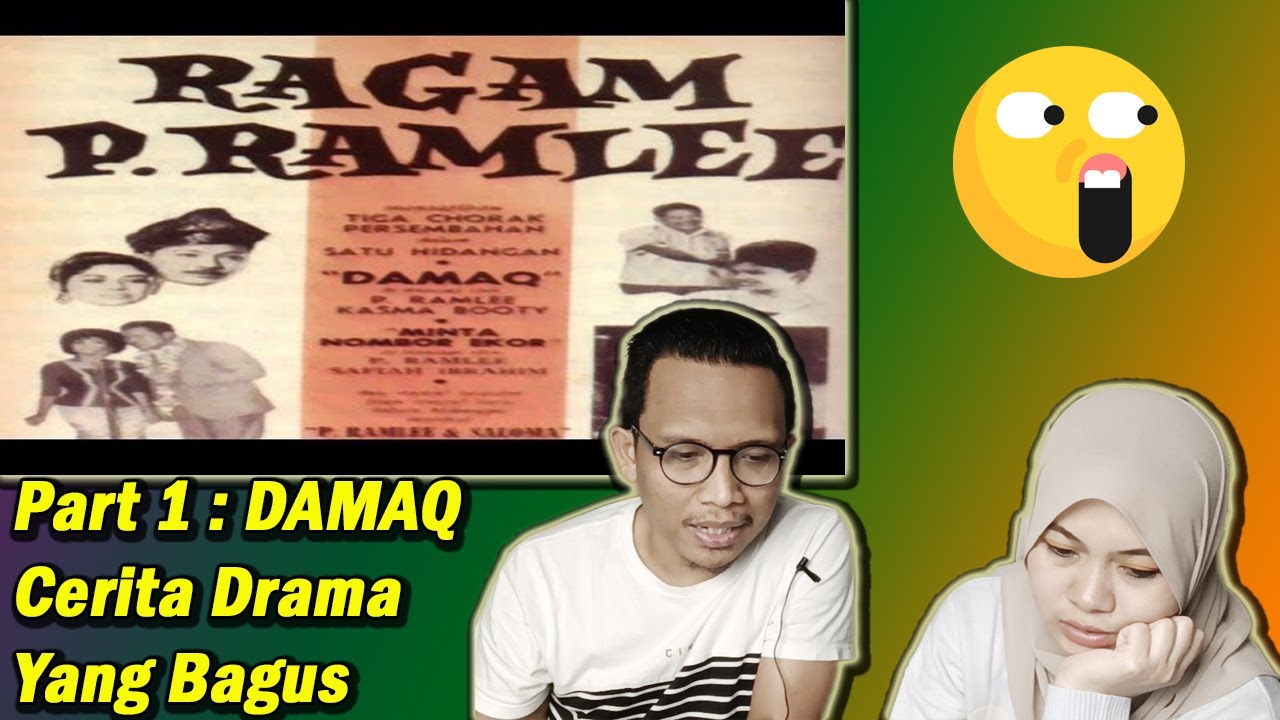 Indonesian Reaction‼️DAMAQ - Ragam P. Ramlee 1964 (Part 1)