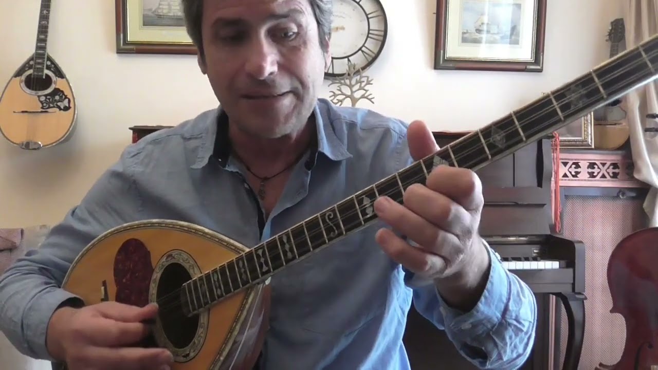 Αγγελοκαμωμένη μου-Μάθημα στο μπουζούκι/Γιώργος Κριωνάς