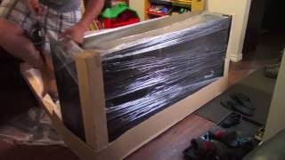 Hokku Designs Entertainment Center Unboxing My 60