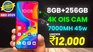 Top 5 Best 5G Phones Under ₹12,000 in Big Billion Day 2025 📱⚡ All Rounder 5G Phones ₹12k
