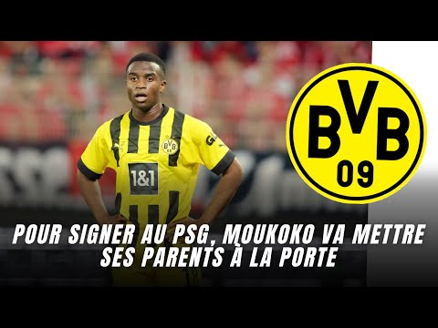 Pour signer au PSG, Moukoko va mettre ses parents à la porte