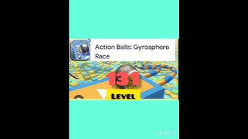 Action balls gyrosphere race level 131 gameplay #speedrun #short