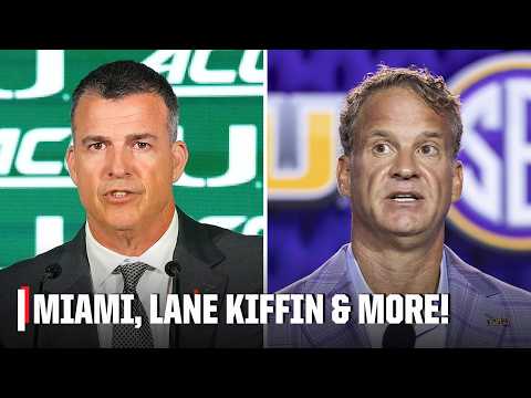 Can Miami FINALLY win the ACC? Will Lane Kiffin RETURN to social media?! | Vibe Check