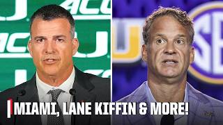 Can Miami FINALLY win the ACC? Will Lane Kiffin RETURN to social media?! | Vibe Check
