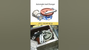 🤖⚙️ Act Gear Box – Automatic Tool Changer #automobile #machine #engineering #repairing