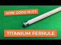 How Much Does a Titanium Ferrule Reduce Deflection on a Snooker Cue? - Snooker Tips &amp; Tricks