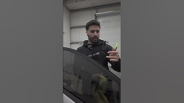 Trying out this new mini squeegee! #windowtinting #carwindowtint #tinting