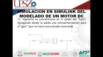 MODELADO DE UN MOTOR DC. EN SIMULINK