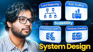 System Design Scalability Guide | Lecture 4 | Load Balancing, Caching, Sharding, Auto Scaling
