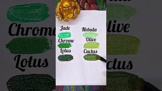 How To Get Wonderful Shades Of Green Acrylic Colour Mixing For Shades Of Green Green Shades