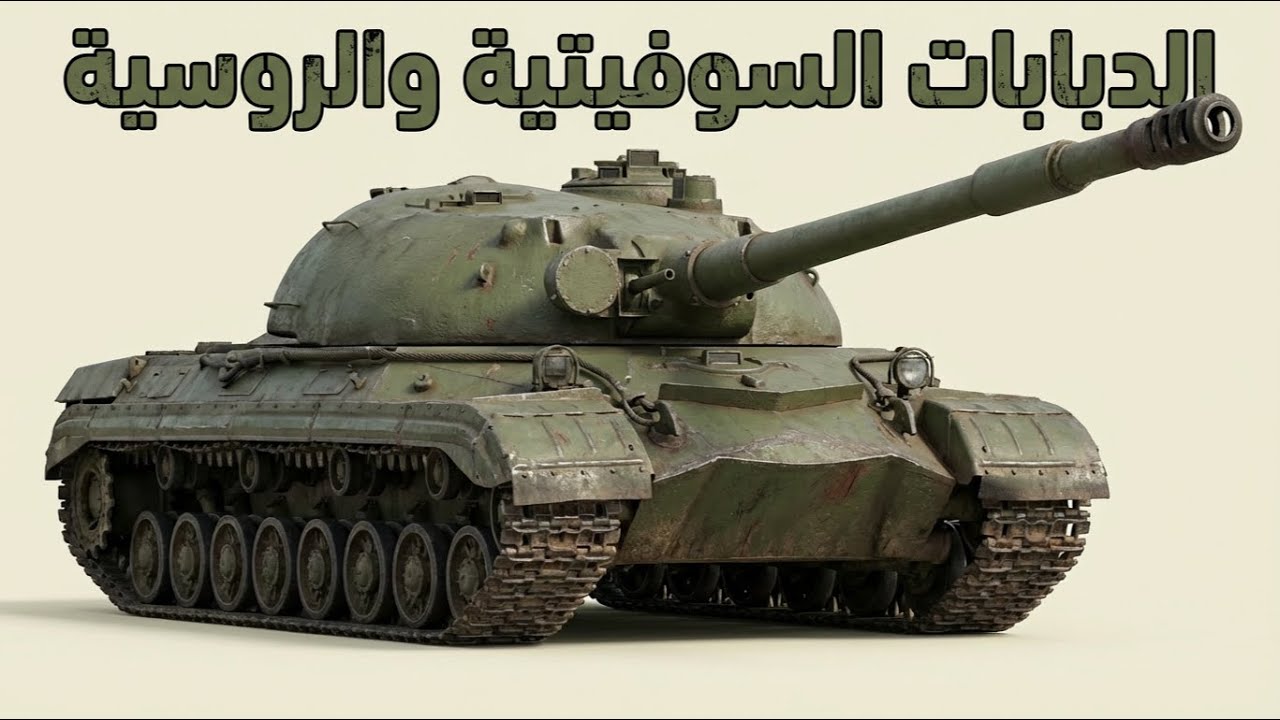 كل الدبابات السوفيتية والروسية التي صُنِعَت عبر التاريخ