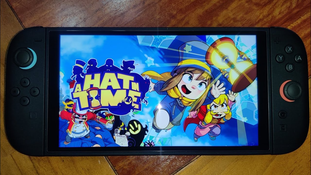 Switch 2 - A Hat in Time - Backwards Compatibility Handheld Gameplay ...