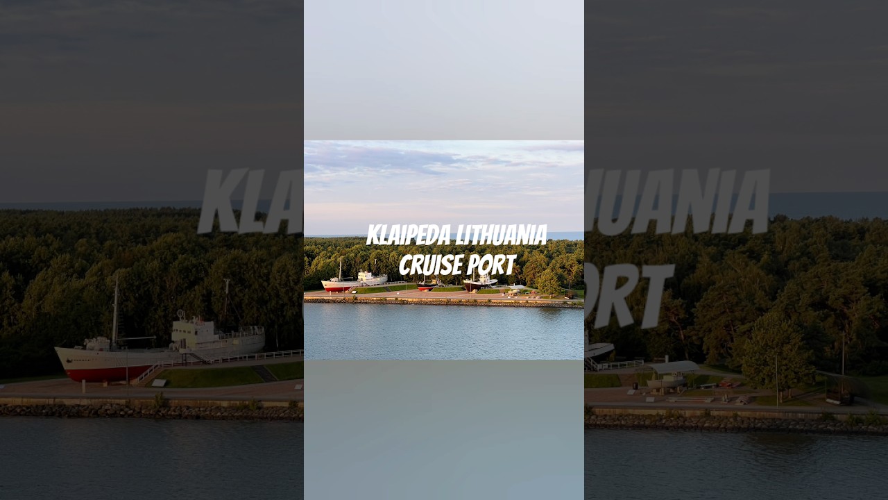 Klaipeda Lithuania Cruise Port 25 #travel #europeancapital #msccruises #cruiseport #balticsea