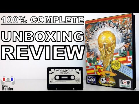 ZX Spectrum World Cup Carnival - 100% COMPLETE Unboxing