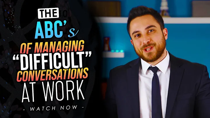 Managing difficult conversations at work V.2