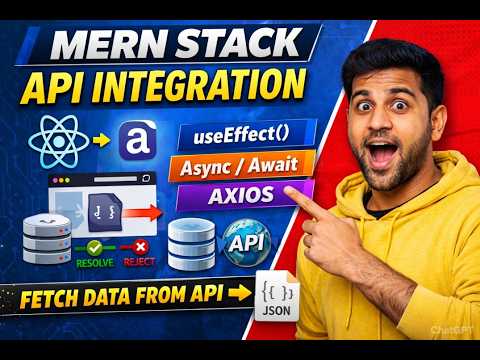MERN Stack API Integration Tutorial 🔥 | React useEffect + Async Await ...
