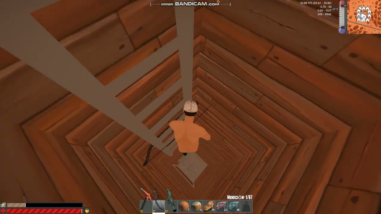 Jugando Hurtworld Que tiempos aquello, se extraña la piedra del rojo @ellobo2382 miniando