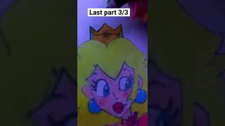 Last part of drawing #princesspeach #fyp