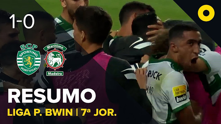 Resumo: Sporting 1-0 Marítimo - Liga Portugal bwin | SPORT TV