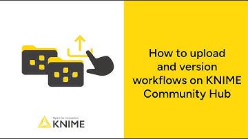 How to upload and version workflows on KNIME Community Hub