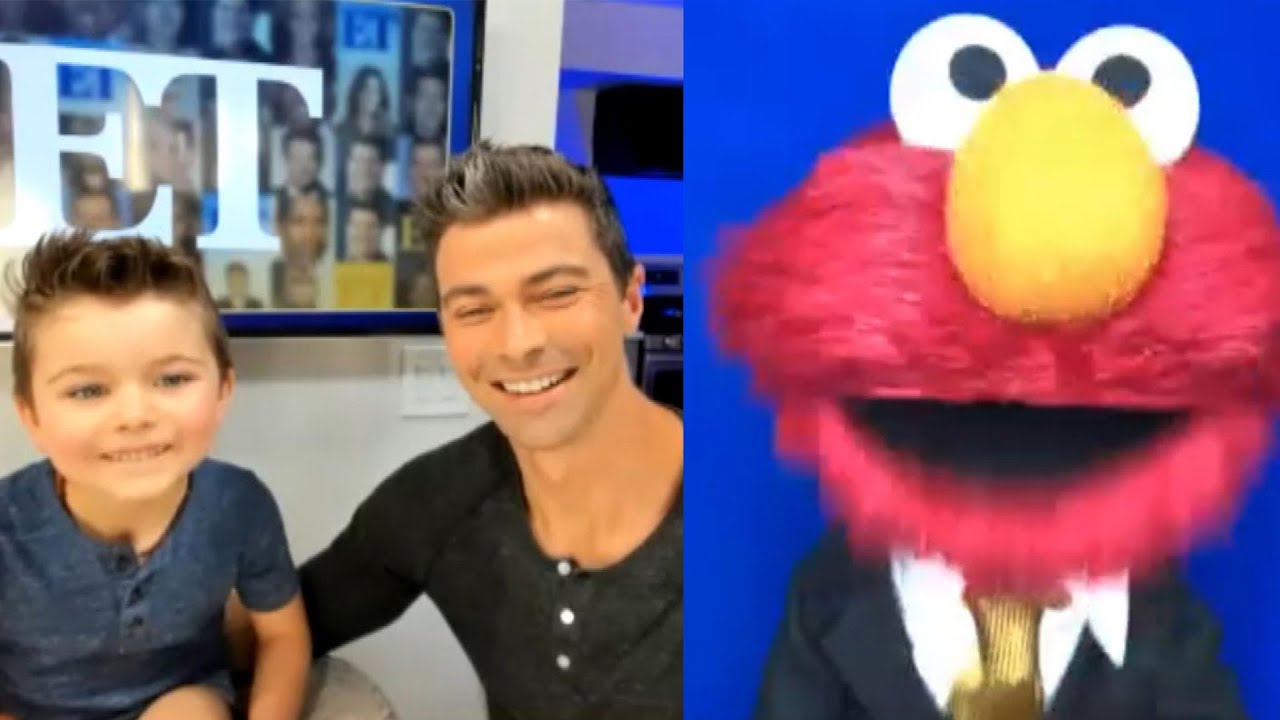 Watch ET's Adorable 5-Year-Old Correspondent Interview Elmo