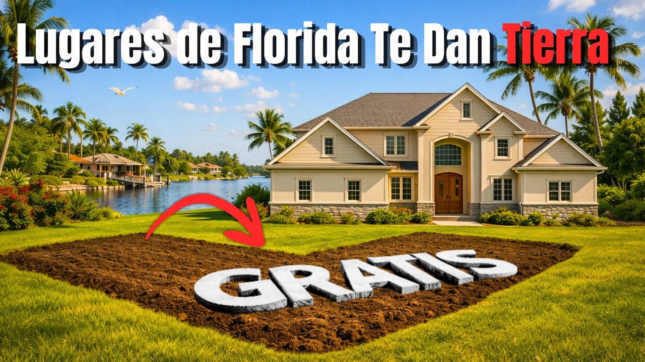 Lugares En Florida Que Prácticamente Están Regalando Terrenos (Sí, En Serio)
