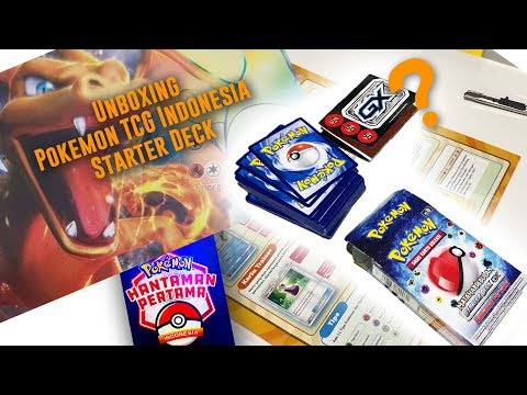 Unboxing Pokemon Tcg Indonesia Starter Deck Hantaman