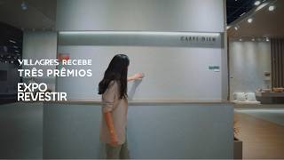 Villagres recebe três prêmios na Expo Revestir 2026 (Best in Show, Trend Award)