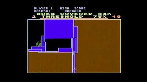 Qix [Atari 8-bit] -- Nice and Games