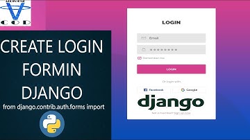 Create Login Form Using Django | How To Create Login And Register Form Django | All In One Code