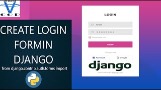 Django user-registration form | sign-up how to create registration :
https://youtu.be/g4bmip95cfemy website link (you can find code and
source ...