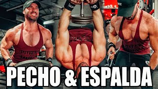 RUTINA PECHO Y ESPALDA SUPER  EFECTIVA | Gymtopz