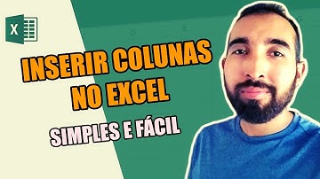 3 FORMAS PARA INSERIR COLUNA NO EXCEL | Aprenda Como COLOCAR COLUNAS no EXCEL