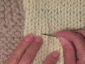 Duplicate Stitch for Garter Stitch