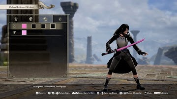 How to make FEMALE KIRITO from SAO in Soul Calibur 6
