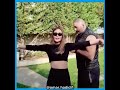 زوجه رامي عياش ترقص على أنغام دقي يامزيكا