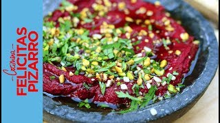 Beetroot Hummus | Felicitas Pizarro