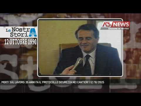 MORTI SUL LAVORO: 35 ANNI FA IL 'PROTOCOLLO SICUREZZA NEI CANTIERI' | 12/10/2025