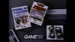 Jeopardy and Wheel of Fortune NES Game Advert (1991)