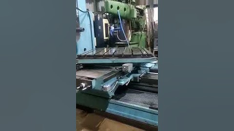 Horizontal Boring TOS W100 A