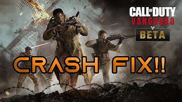 Call of Duty: Vanguard #beta PC CRASH Fix Guide!