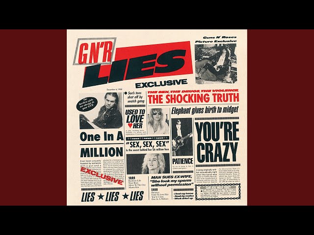 Guns N' Roses Lies ゴールドシグネチャーエディション CD Guns N' Roses – G N' R Lies – CD (Gold Signature Edition