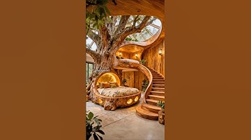 This tree bunk bed looks absolutely epic! 😱👏 #interiordesign #homedesign #rustic