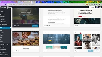 Tugas MK CMS membuat blog lewat wordpress