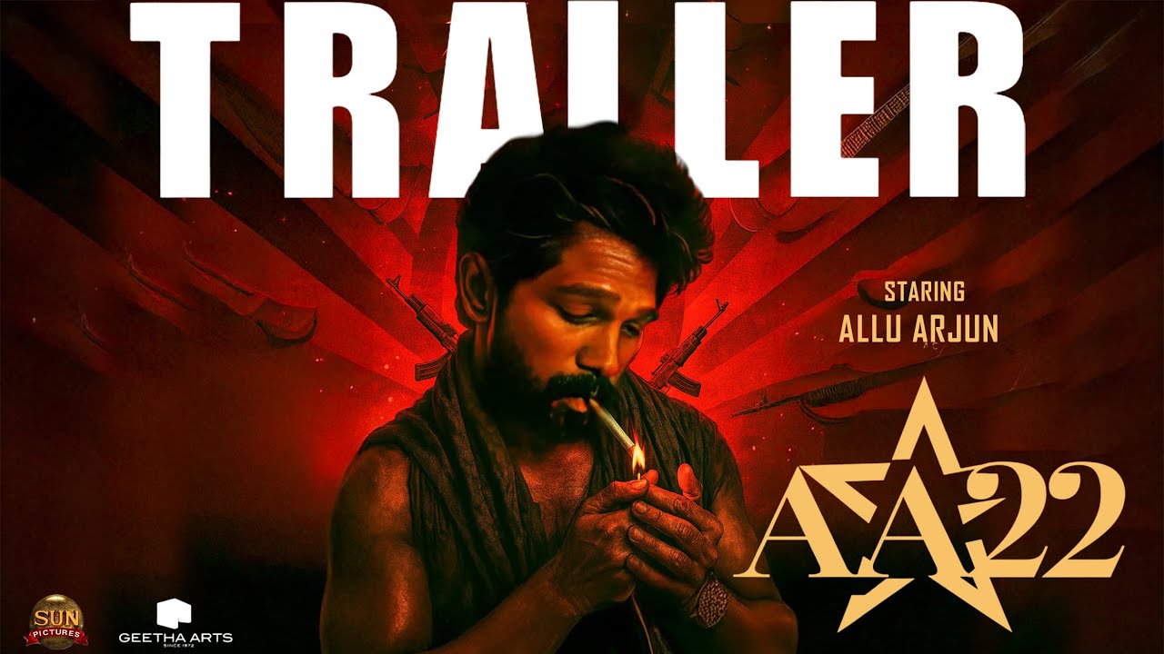 AA22 | Concept Trailer (HINDI) | Allu Arjun | Trisha K | Atlee | March ...