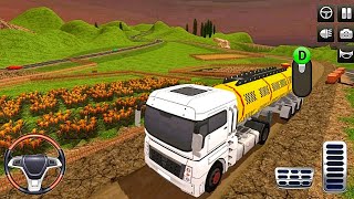 Oil Tanker Transporter Free Simulator Game: Hill Transport Features - Tanker Game - Android Gameplay screenshot 1