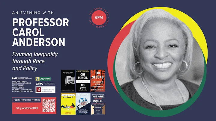 An Evening with Professor Carol Anderson: Framing ...