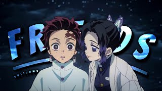 Friends - Typography Editamv - Demon Slayer