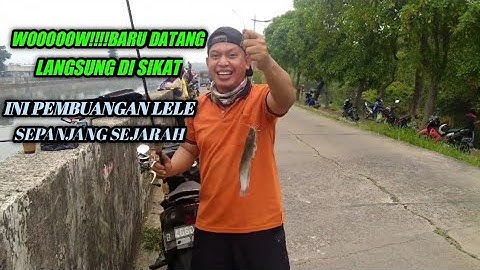 mancing Lele liar Di Dekat Apartemen Teluk Intan Penjaringan.